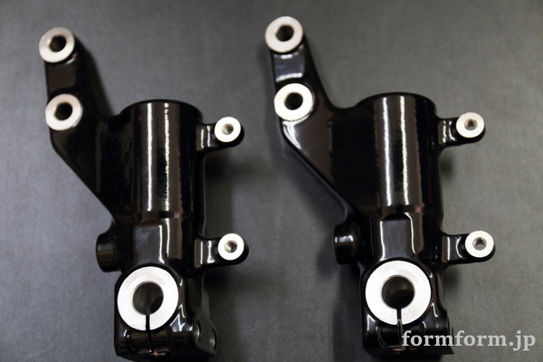 Front fork Bracket Powder Gross black