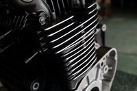 Kawasaki　エンジン　Z1　セラコート　アーマーブラック　ウェットブラスト　サンドブラスト　カワサキ