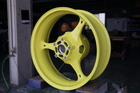 wheel powder coating